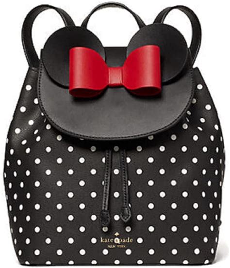 Disney X Kate Spade New York Minnie Mouse Backpack.